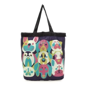 Gabs PRINTED NYLON FABRIC SHOPPING BAG