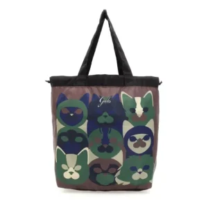 Gabs PRINTED NYLON FABRIC SHOPPING BAG