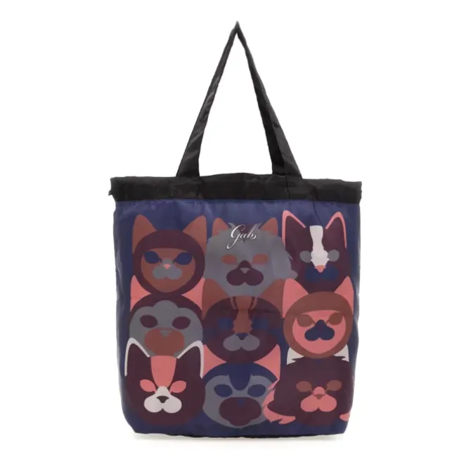 Gabs PRINTED NYLON FABRIC SHOPPING BAG