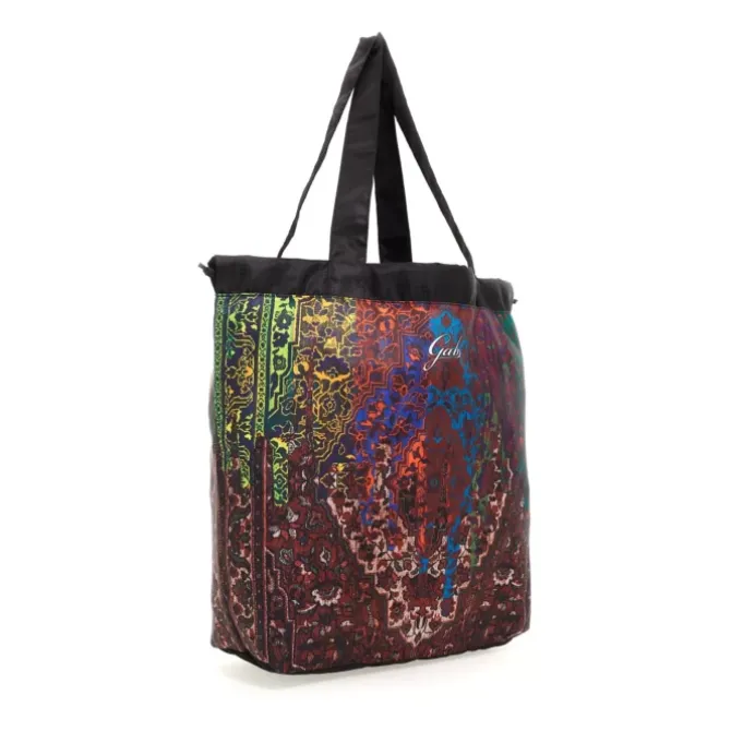 Gabs PRINTED NYLON FABRIC SHOPPING BAG