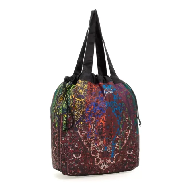Gabs PRINTED NYLON FABRIC SHOPPING BAG
